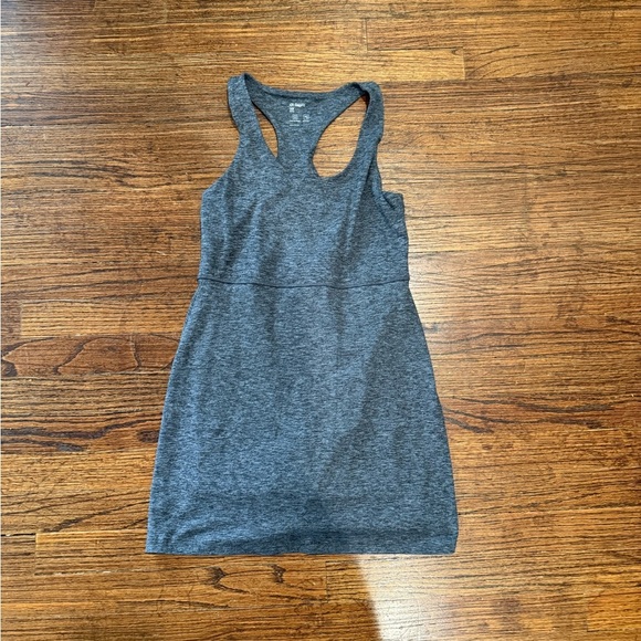 GapFit Gray Racerback Athletic Dress - Picture 1 of 9